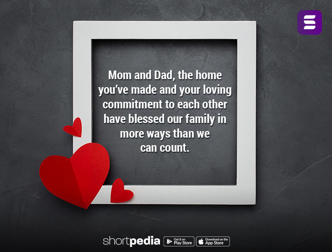 Anniversary Wishes To Parents