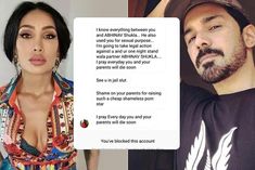 Sophia Hayat got furious on the news of One Night Stand with Abhinav Shukla said this by releasing t