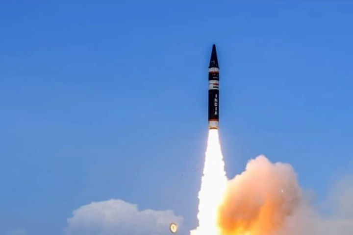 India successfully test fires 2000 km range Agni Prime missile