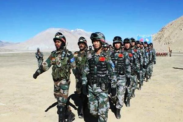 China's military drills along LAC