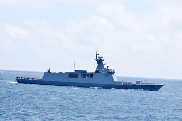 Indian Navy joint exercise in South China Sea