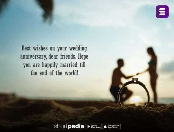 Anniversary Wishes For Friend