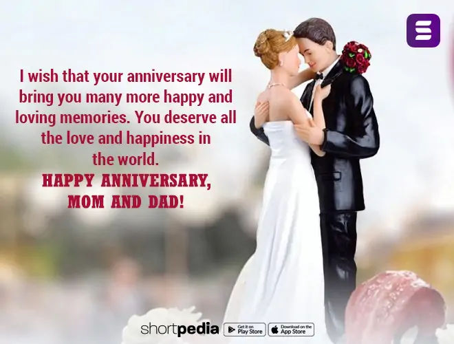 Anniversary Wishes For Parents