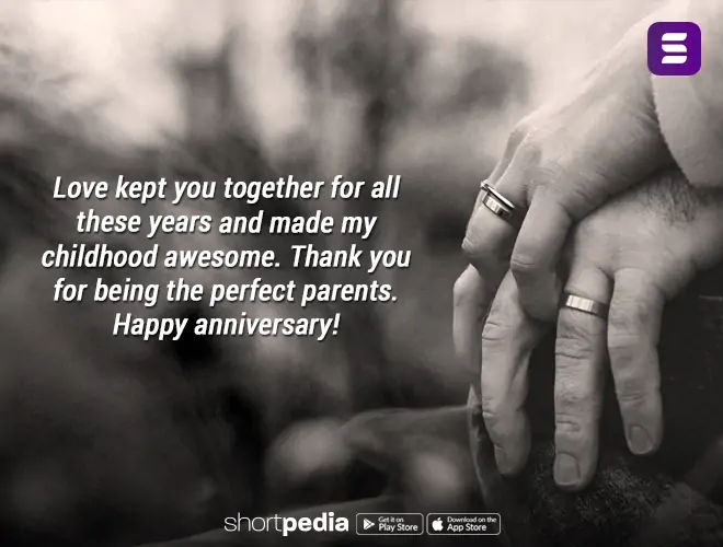 Anniversary Wishes For Parents