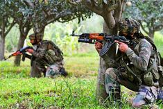 Encounter between terrorists in Pulwama one soldier martyred