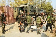 Encounter in Hajin Rajpora area helper and 4 terrorists killed 1 soldier martyred