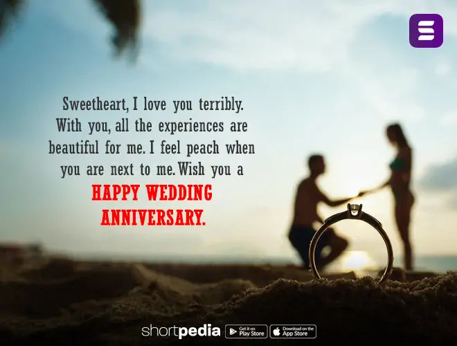 Anniversary Wishes For Wife