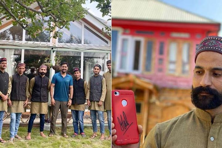 MS Dhoni fulfills a fans dream during his vacation in Himachal Pradesh