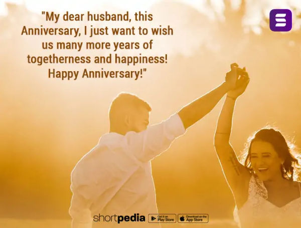 Anniversary Wishes For Husband