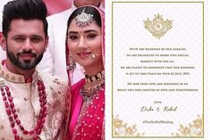 Rahul Vaidya and Disha Parmar are going to get married on July 16