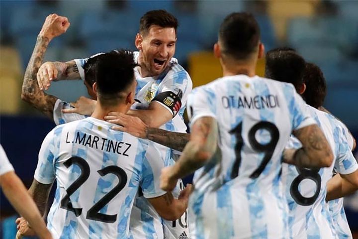 Argentina reach Copa America final against Brazil after beating Colombia on penalties Argentina reach Copa America final against Brazil after beating Colombia on penalties