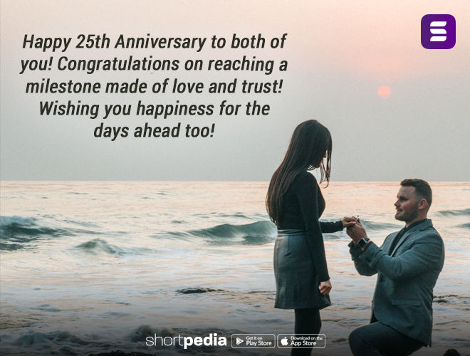 25th Anniversary Wishes