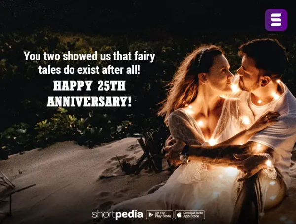 25th Anniversary Wishes