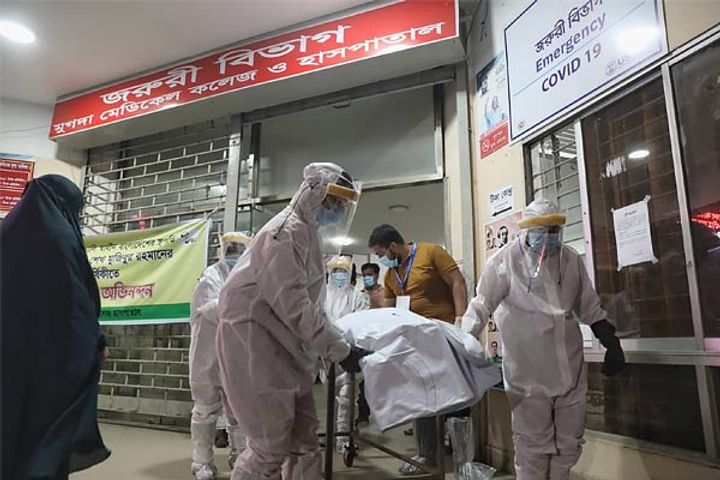 Covid infection in Dhaka Covid infection in Dhaka