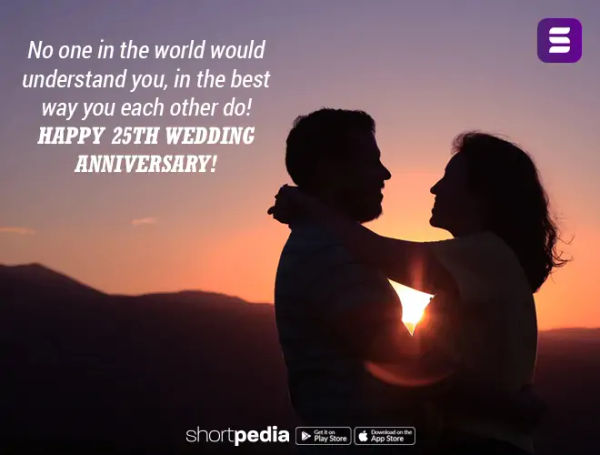 25th Anniversary Wishes