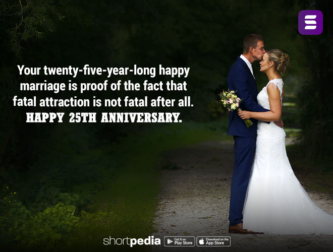 25th Anniversary Wishes