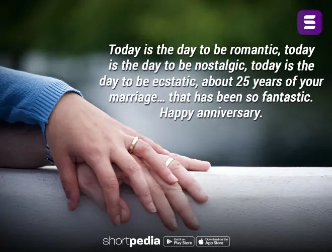 25th Anniversary Wishes