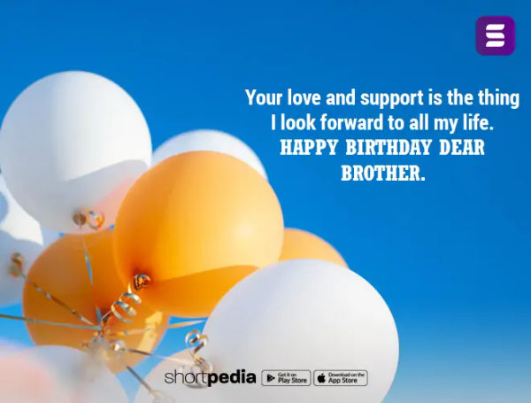 Birthday Wishes For Brother