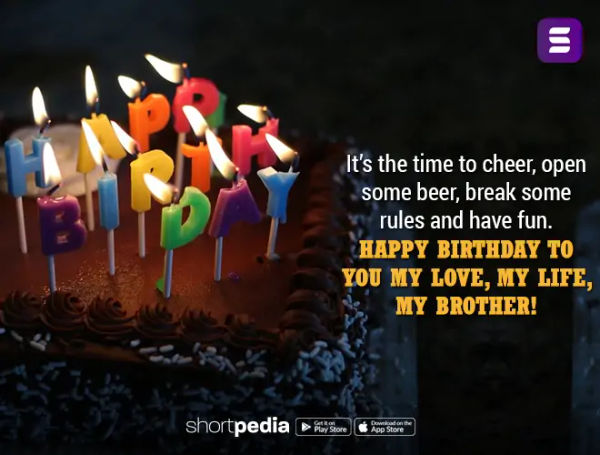 Birthday Wishes For Brother