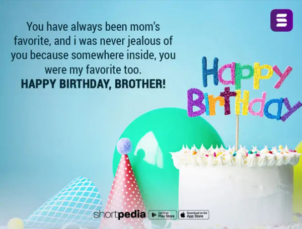 Birthday Wishes For Brother