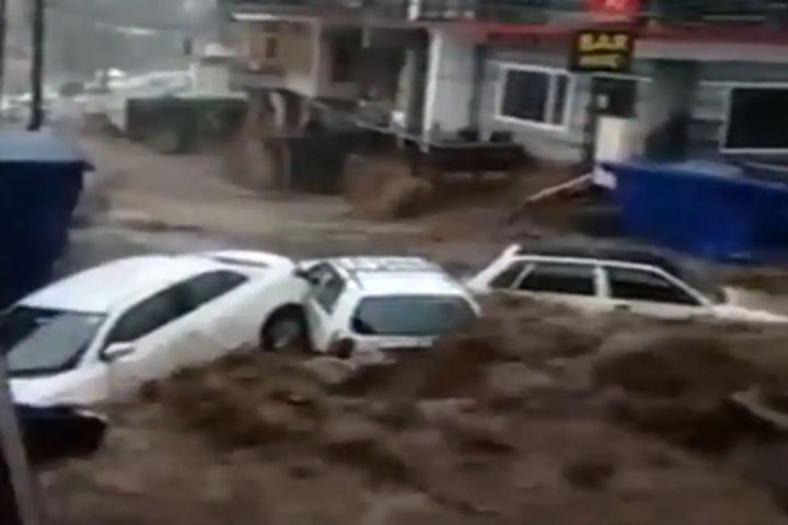 Flash Flood in Dharamshala