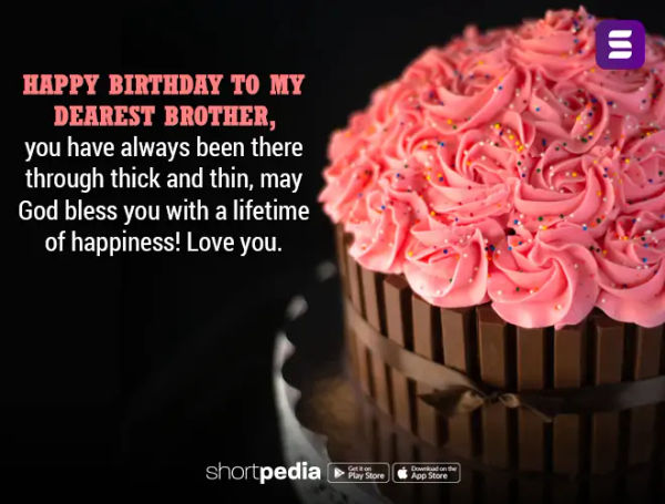 Birthday Wishes For Brother