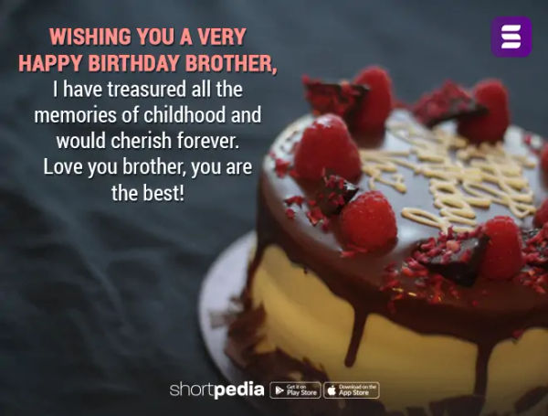 Birthday Wishes For Brother
