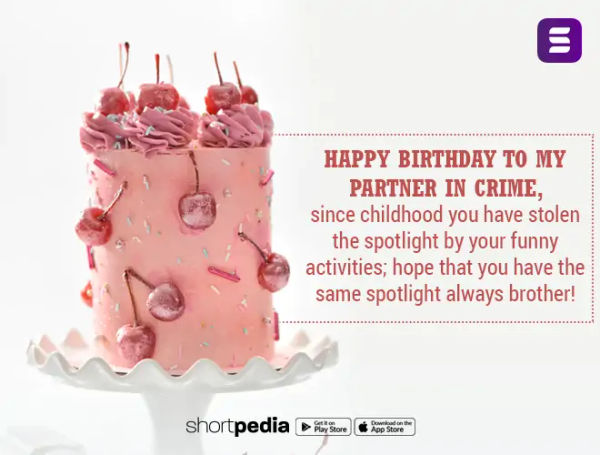 Birthday Wishes For Brother