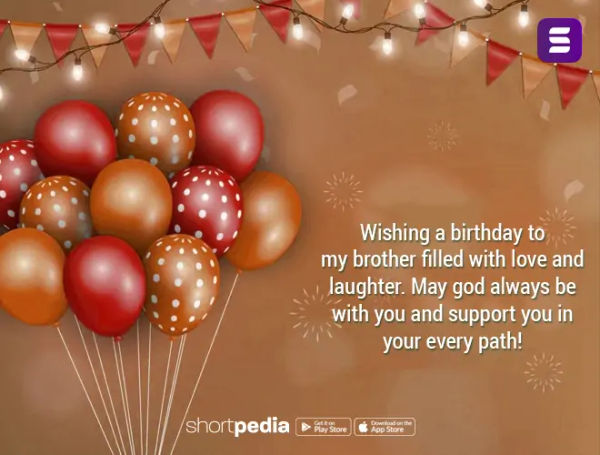 Birthday Wishes For Brother
