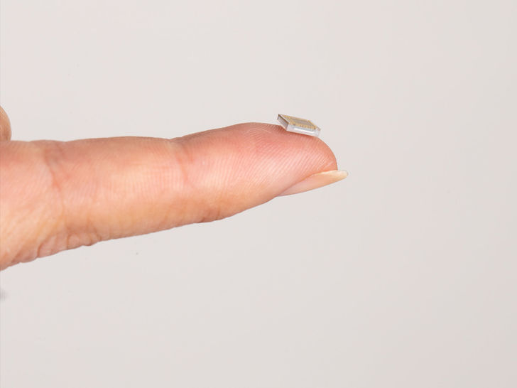 The Chip Would Be Inserted With Something Similar to a Sewing Machine The Chip Would Be Inserted With Something Similar to a Sewing Machine