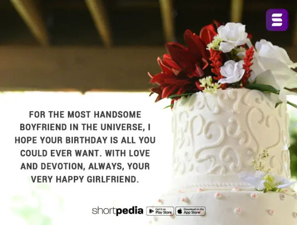 Birthday Wishes For Boyfriend
