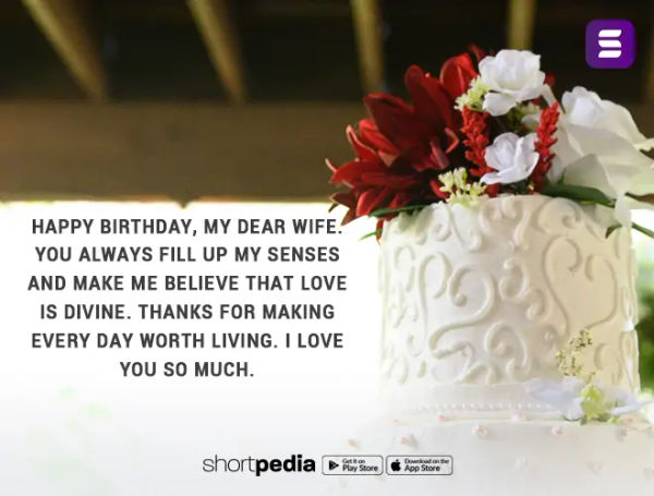 Birthday Wishes For Wife