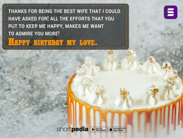 Birthday Wishes For Wife