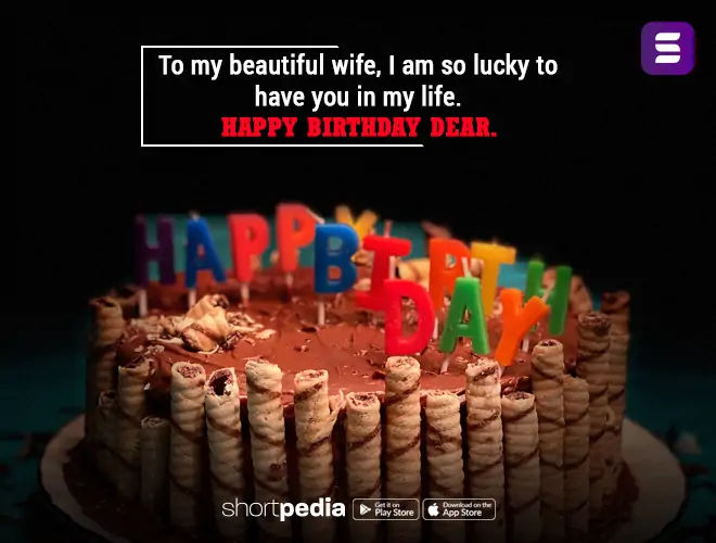 Birthday Wishes For Wife