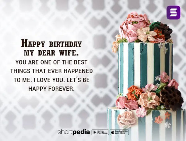 Birthday Wishes For Wife