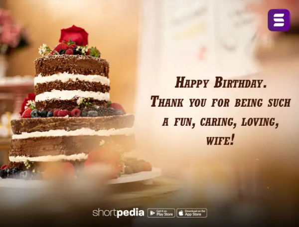 Birthday Wishes For Wife