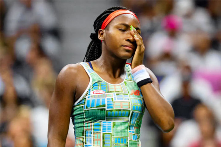 Gauff tests positive for COVID Gauff tests positive for COVID