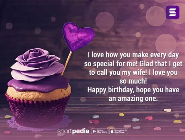 Birthday Wishes For Wife
