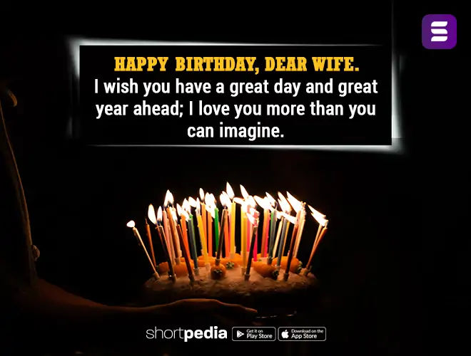 Birthday Wishes For Wife