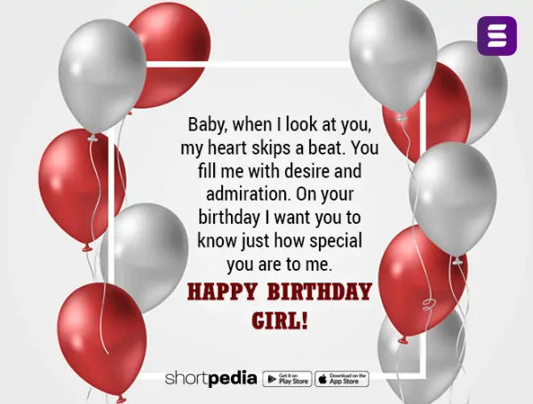 Birthday Wishes For Girlfriend