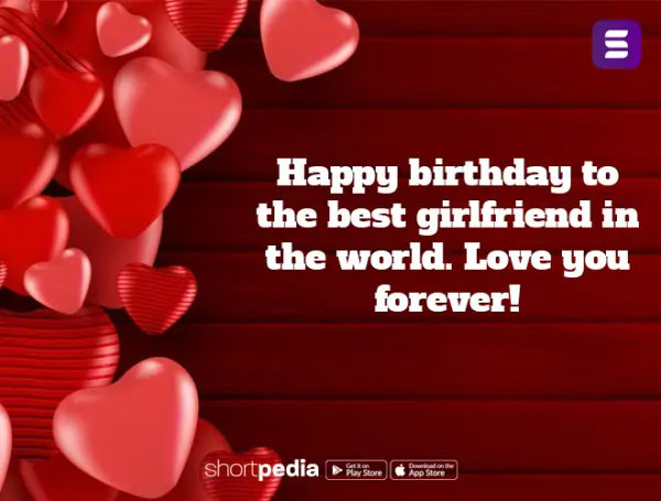Birthday Wishes For Girlfriend