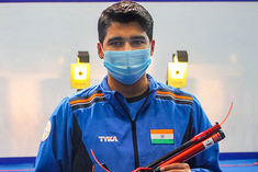 Saurabh Chaudhary's stellar performance