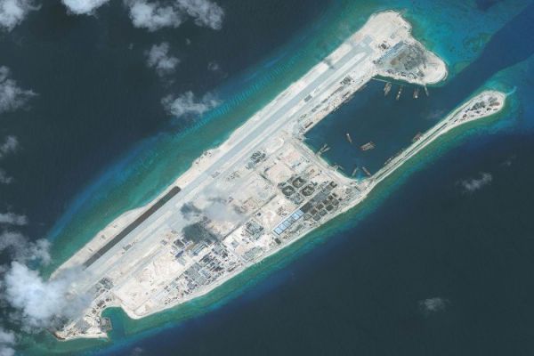 China is increasing the number of weapons on artificial islands
