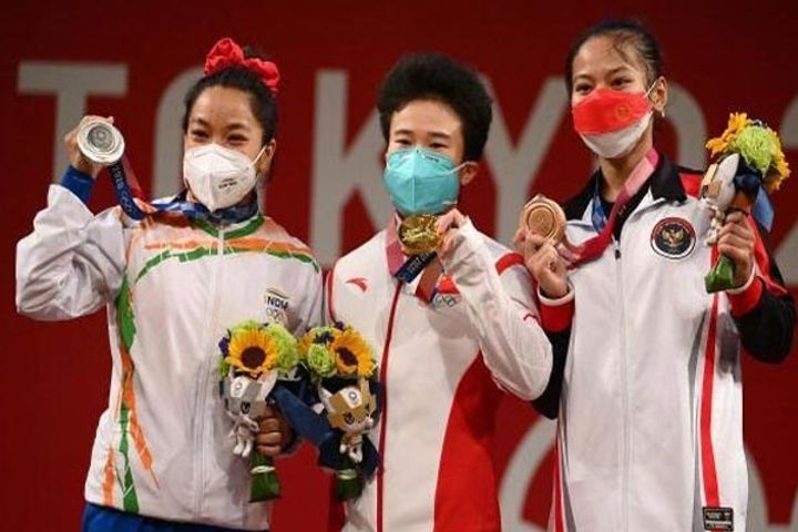 Weightlifter Hou to be tested by antidoping authorities silver medallist Chanu stands chance to get 