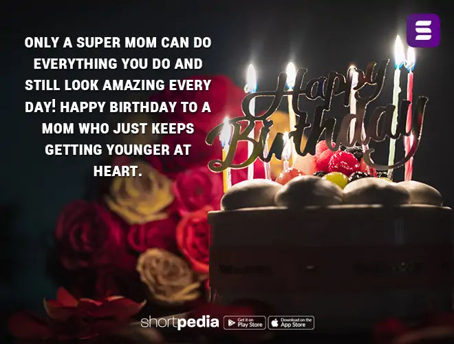 Birthday Wishes for Mom. “God cannot be everywhere so that's why