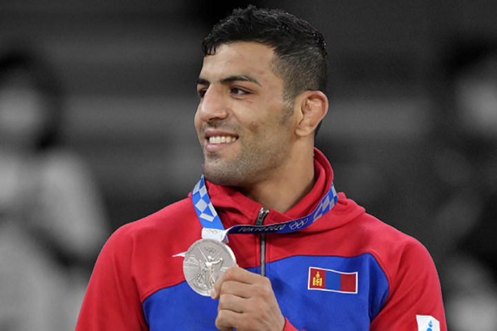Saeid Mollaei wins silver for Mongolia Saeid Mollaei wins silver for Mongolia