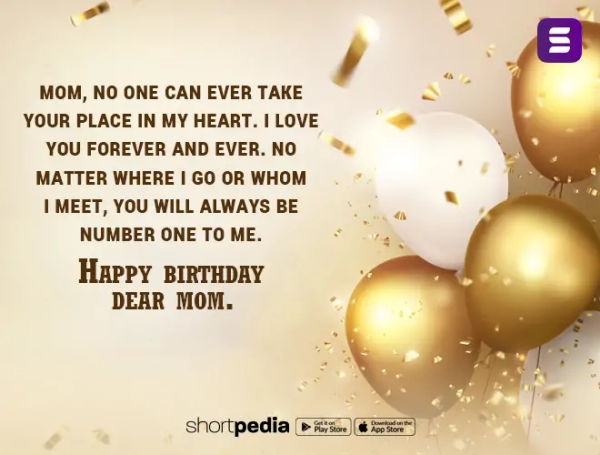 Birthday Wishes For Mother