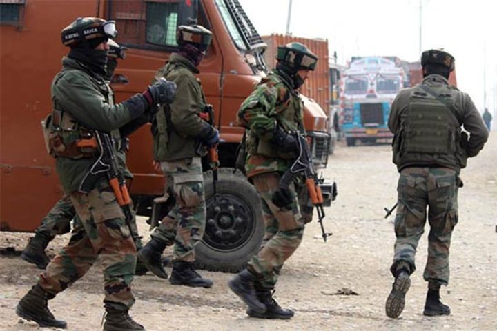 Encounter Between Police And Security Forces And Terrorists In Tral