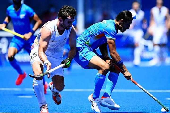 India loses to Belgium