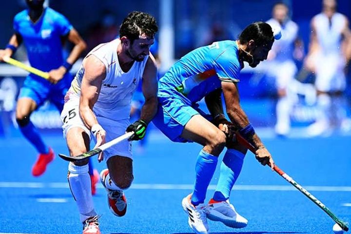 Indian mens team lost to Belgium in hockey semifinal